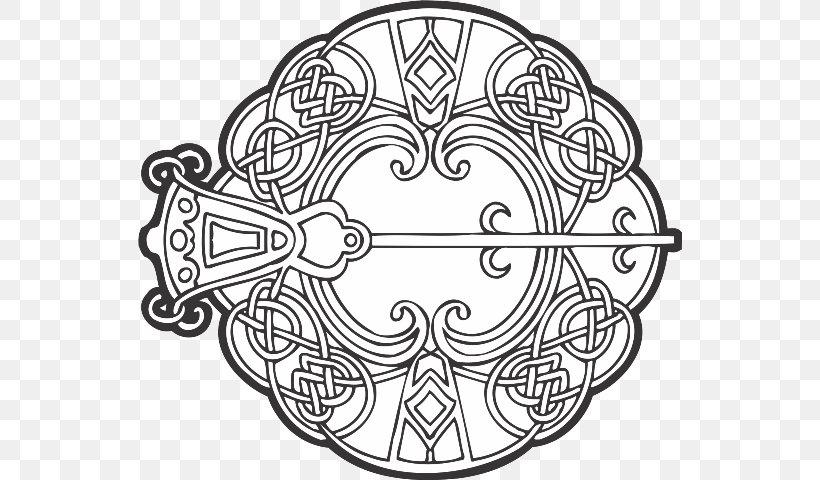 Ornament Art Celtic Knot, PNG, 544x480px, Ornament, Area, Art, Black And White, Celtic Knot Download Free