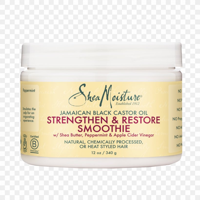 SheaMoisture Jamaican Black Castor Oil Strengthen, Grow & Restore Leave-In Conditioner Hair Conditioner Shea Moisture Shea Butter Hair Care, PNG, 1500x1500px, Hair Conditioner, Afrotextured Hair, Artificial Hair Integrations, Castor Oil, Cream Download Free