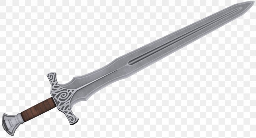 The Elder Scrolls V: Skyrim Sword, PNG, 1214x657px, Sword, Cold Weapon