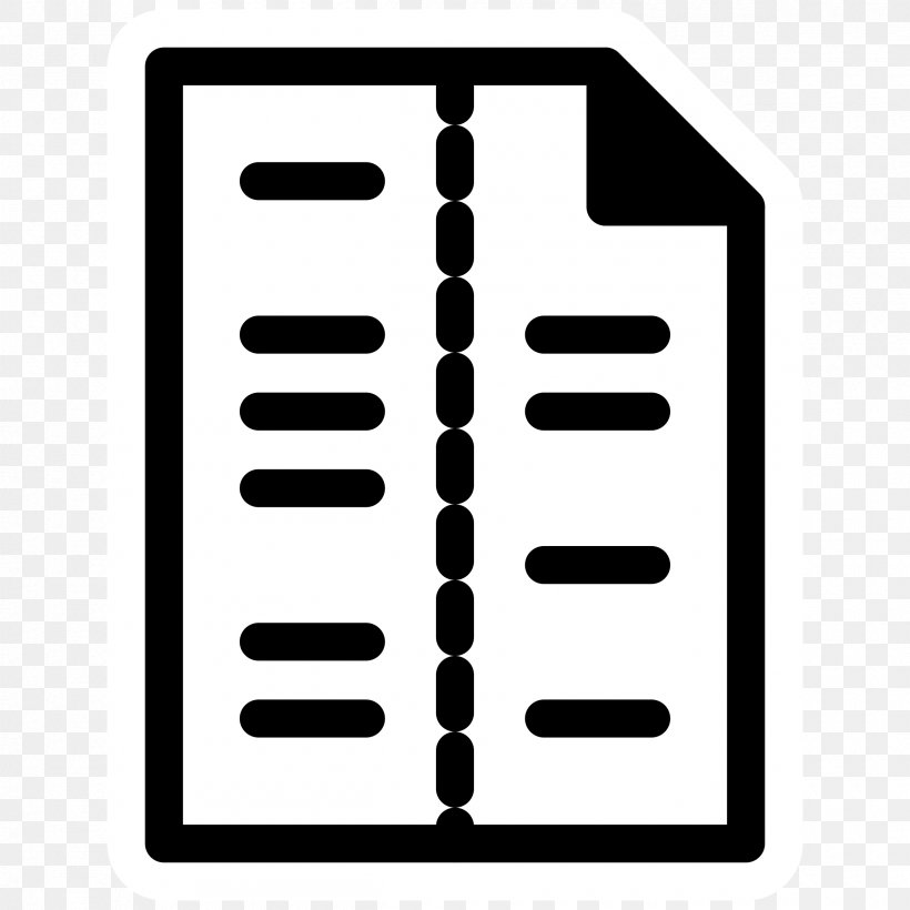Plain Text Document Clip Art, PNG, 2400x2400px, Plain Text, Area, Black And White, Document, Rectangle Download Free