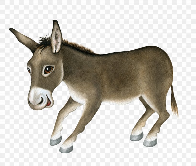 Dominick The Donkey Stock Illustration, PNG, 6369x5404px, Dominick The Donkey, Christmas, Colt, Donkey, Fauna Download Free