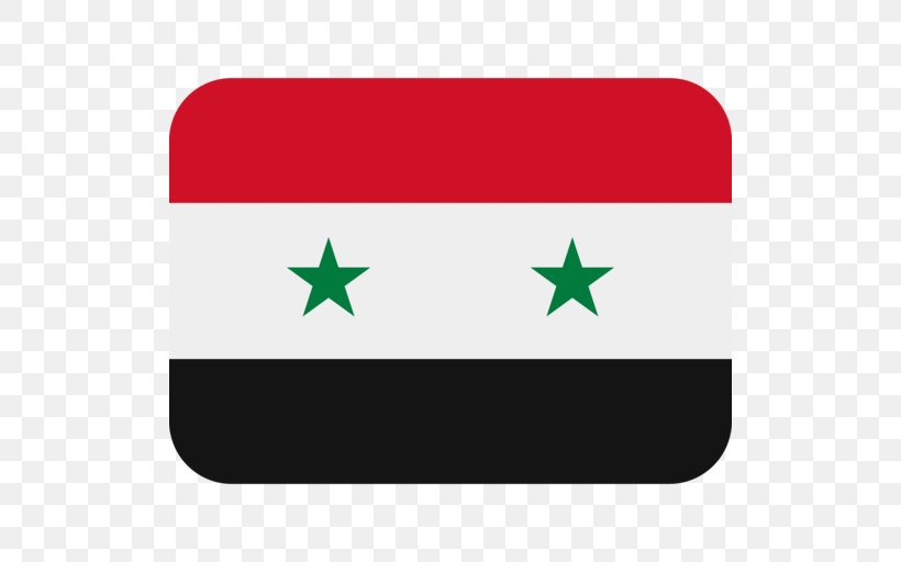 Flag Of Syria Emoji Flag Of Iraq, PNG, 512x512px, Syria, Area, Emoji, Emojipedia, Flag Download Free