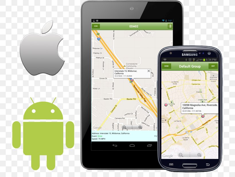 GPS Navigation Systems Android GPS Tracking Unit Vehicle Tracking System Mobile Phone Tracking, PNG, 736x617px, Gps Navigation Systems, Android, Communication, Communication Device, Computer Software Download Free