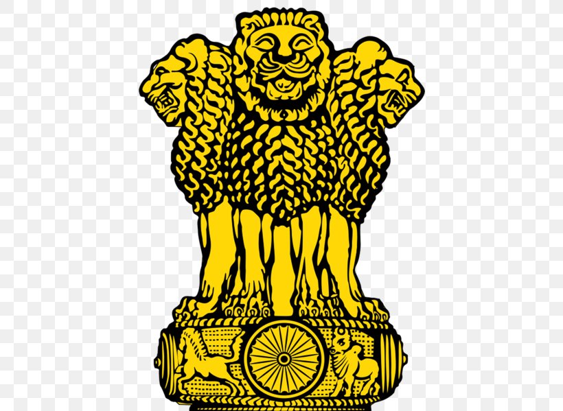 Sarnath Lion Capital Of Ashoka Pillars Of Ashoka State Emblem Of India Flag Of India, PNG, 419x599px, Sarnath, Art, Artwork, Ashoka, Black Download Free