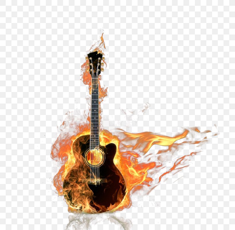 Bass Guitar Acoustic Guitar Flame, PNG, 750x800px, Watercolor, Cartoon, Flower, Frame, Heart Download Free