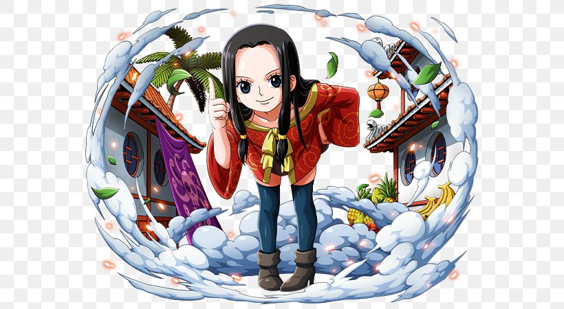Boa Hancock One Piece Treasure Cruise Monkey D. Luffy Nami, PNG, 600x450px, Watercolor, Cartoon, Flower, Frame, Heart Download Free