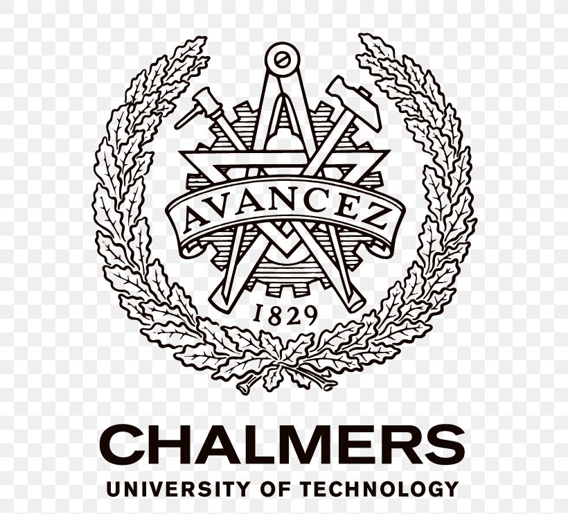 Chalmers University Of Technology Logo Organization Doctorate, PNG, 583x742px, Chalmers University Of Technology, Area, Black And White, Brand, College Download Free