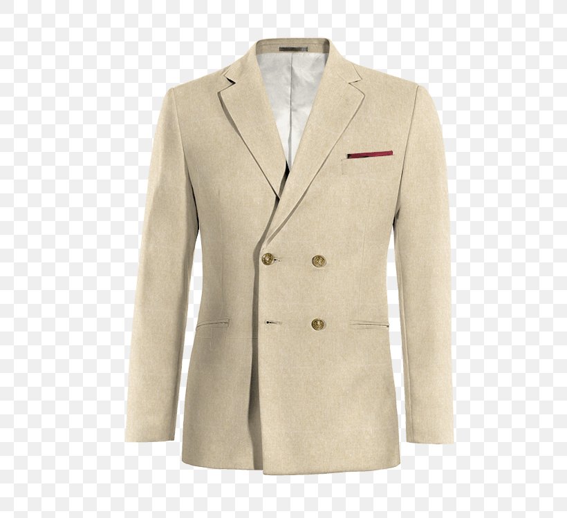 Blazer Jacket Suit Sport Coat Double-breasted, PNG, 600x750px, Blazer, Beige, Button, Coat, Doublebreasted Download Free