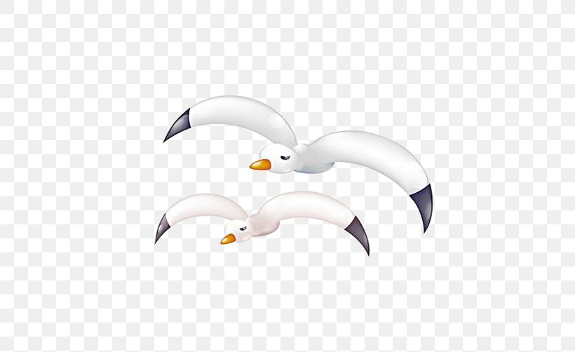 Gulls Bird European Herring Gull Common Gull, PNG, 665x502px, Cartoon, Beak, Bird, Common Gull, Designer Download Free