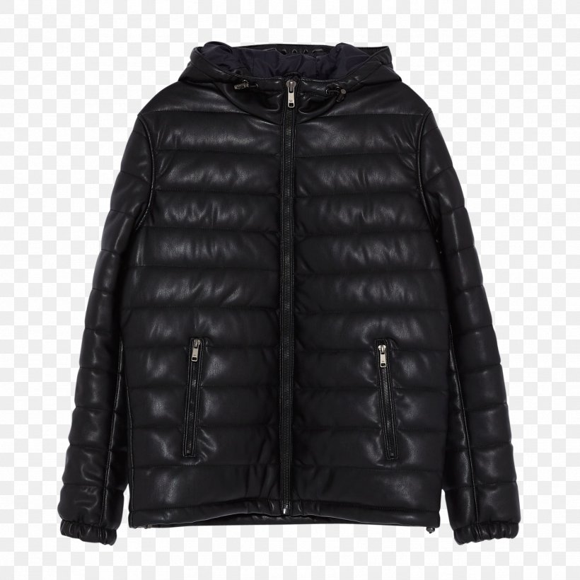 Leather Jacket Hoodie Coat, PNG, 1768x1769px, Leather Jacket, Black, Black M, Coat, Fur Download Free