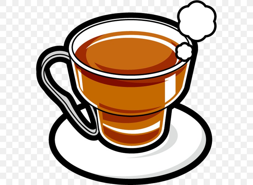 Lemon Tea Dango Coffee Clip Art, PNG, 600x600px, Tea, Artwork, Black Tea, Coffee, Coffee Cup Download Free