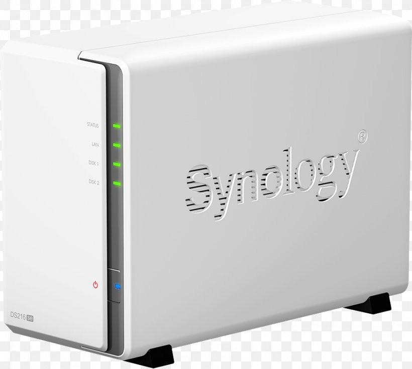 Synology DiskStation DS216se Synology Inc. Network Storage Systems Serial ATA Hard Drives, PNG, 915x821px, Synology Inc, Computer, Computer Data Storage, Diskless Node, Electronic Device Download Free