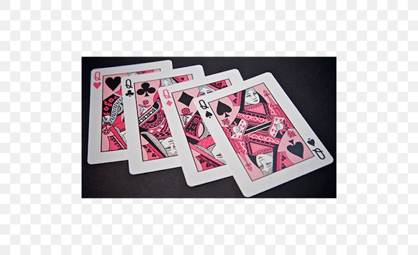 Card Game Bicycle Playing Cards Pink Ribbon United States Playing Card Company, PNG, 500x500px, Watercolor, Cartoon, Flower, Frame, Heart Download Free
