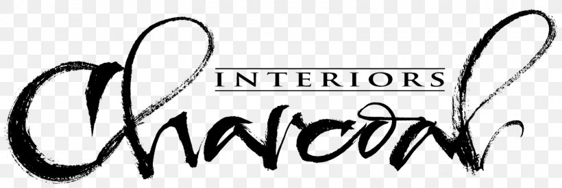 Charcoal Interiors Interior Design Services Logo Designer, PNG, 1600x538px, Interior Design Services, Area, Black, Black And White, Brand Download Free