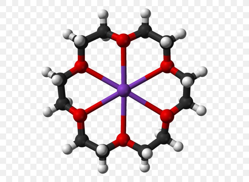 Crown Ether 18-Crown-6 Alkali Metal Potassium, PNG, 602x600px, Ether, Alkali Metal, Cation, Chemistry, Coordination Complex Download Free