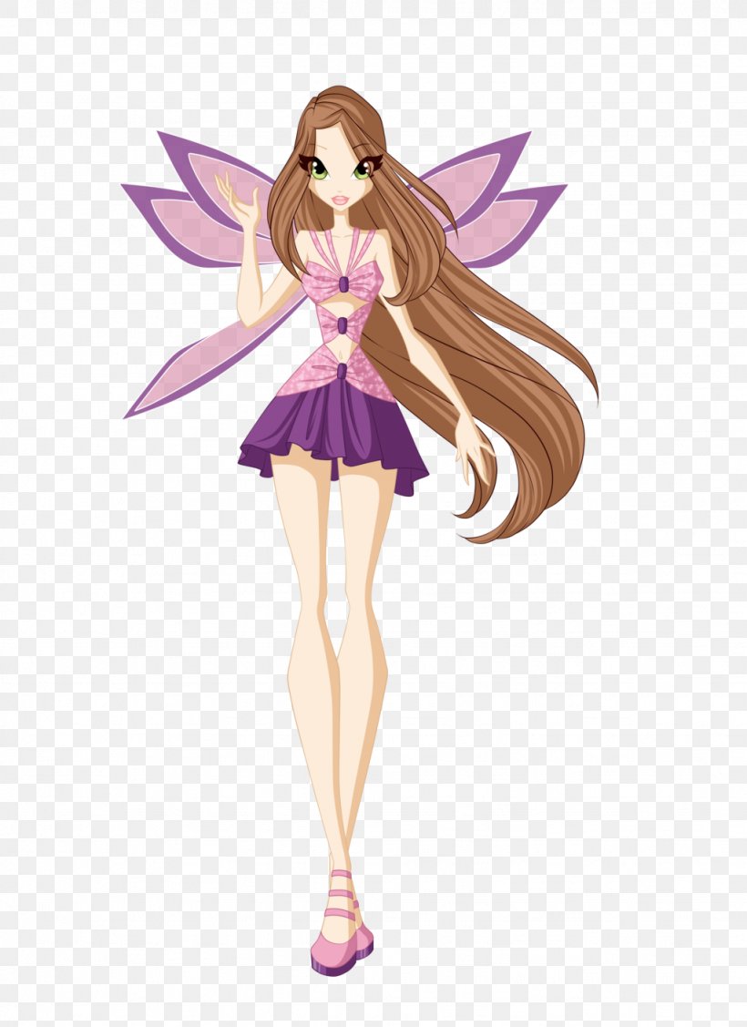 Fairy Stella Winx Club, PNG, 1024x1408px, Watercolor, Cartoon, Flower, Frame, Heart Download Free