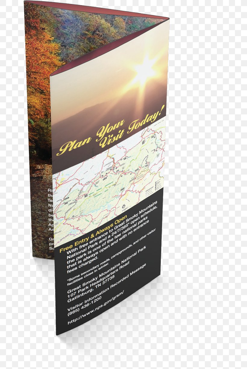 Great Smoky Mountains National Park Design, PNG, 664x1226px, Great Smoky Mountains, Advertising, Brand, Brochure, Career Portfolio Download Free