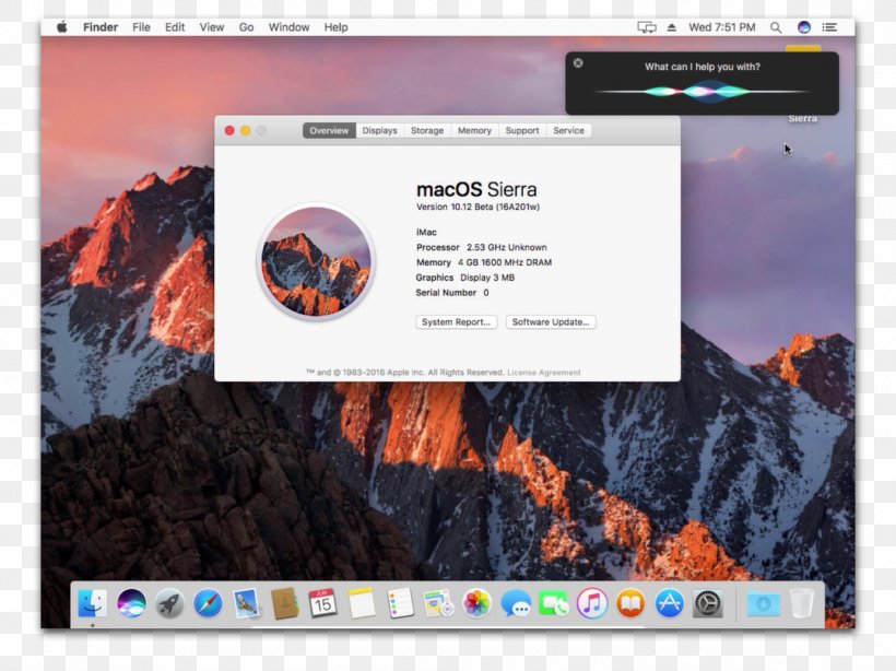 MacOS Sierra Installation Apple, PNG, 1075x806px, Macos Sierra, Apple ...