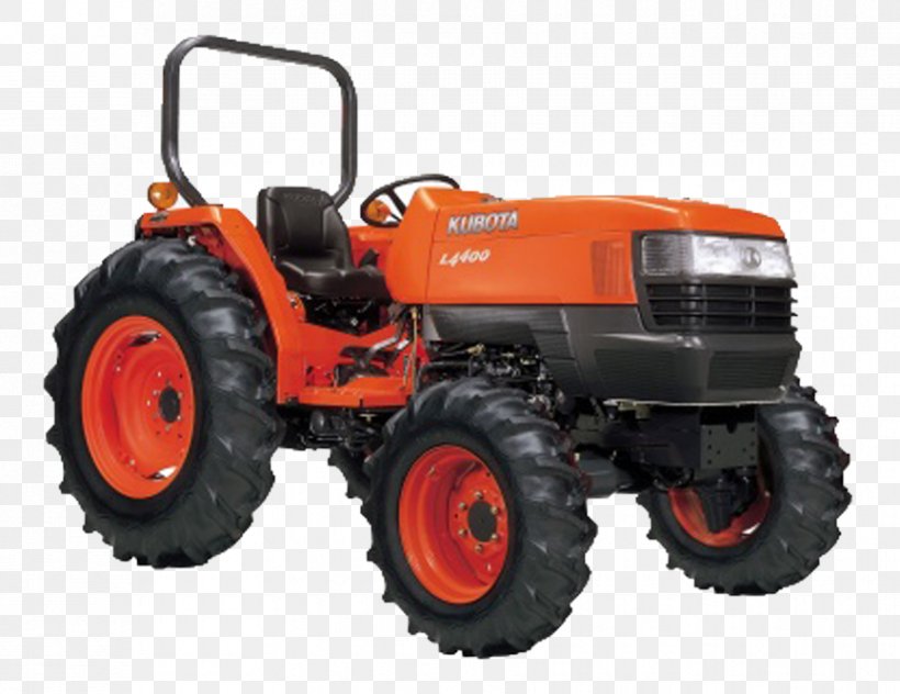 Tractor Kubota Corporation Agriculture Loader, PNG, 865x667px, Tractor, Agricultural Machinery, Agriculture, Automotive Exterior, Automotive Tire Download Free