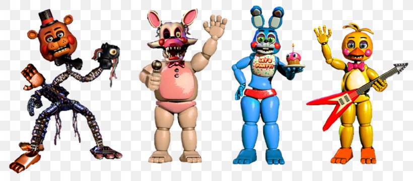 Five Nights At Freddy's: Sister Location Five Nights At Freddy's 4 Five Nights At Freddy's 2 Animatronics Action & Toy Figures, PNG, 1024x450px, Animatronics, Action Figure, Action Toy Figures, Character, Fiction Download Free