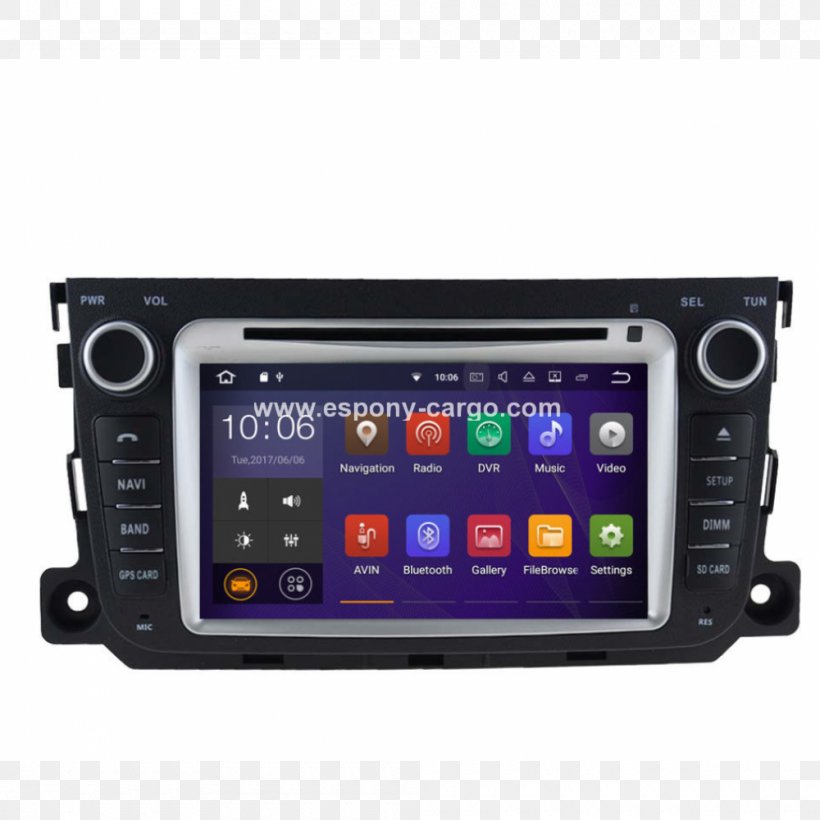 Mercedes-Benz Car GPS Navigation Systems Smart Vehicle Audio, PNG, 1000x1000px, Mercedesbenz, Android, Automotive Head Unit, Automotive Navigation System, Car Download Free