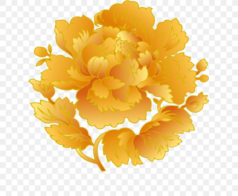 Moutan Peony, PNG, 623x677px, Peony, Calendula, Chinese Painting, Chrysanths, Coreldraw Download Free