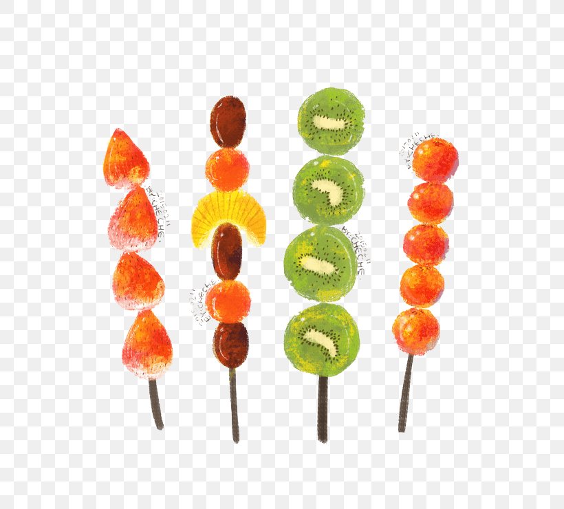 Tanghulu Rock Candy Illustration Image Lollipop, PNG, 740x740px, Tanghulu, Candy, Cartoon, Confectionery, Food Download Free
