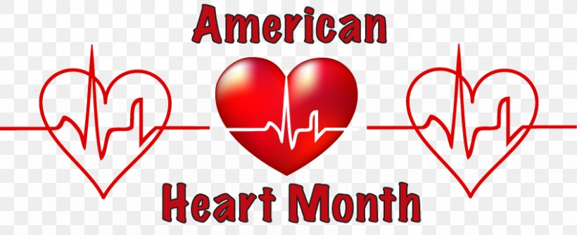 United States American Heart Month American Heart Association Cardiovascular Disease, PNG, 847x346px, Watercolor, Cartoon, Flower, Frame, Heart Download Free