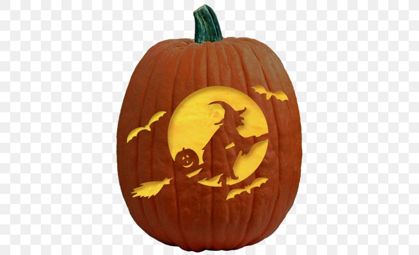 Jack-o'-lantern Carving Pumpkin Stencil Pattern, PNG, 500x500px, Jacko Lantern, Black Cat, Calabaza, Carving, Cat Download Free