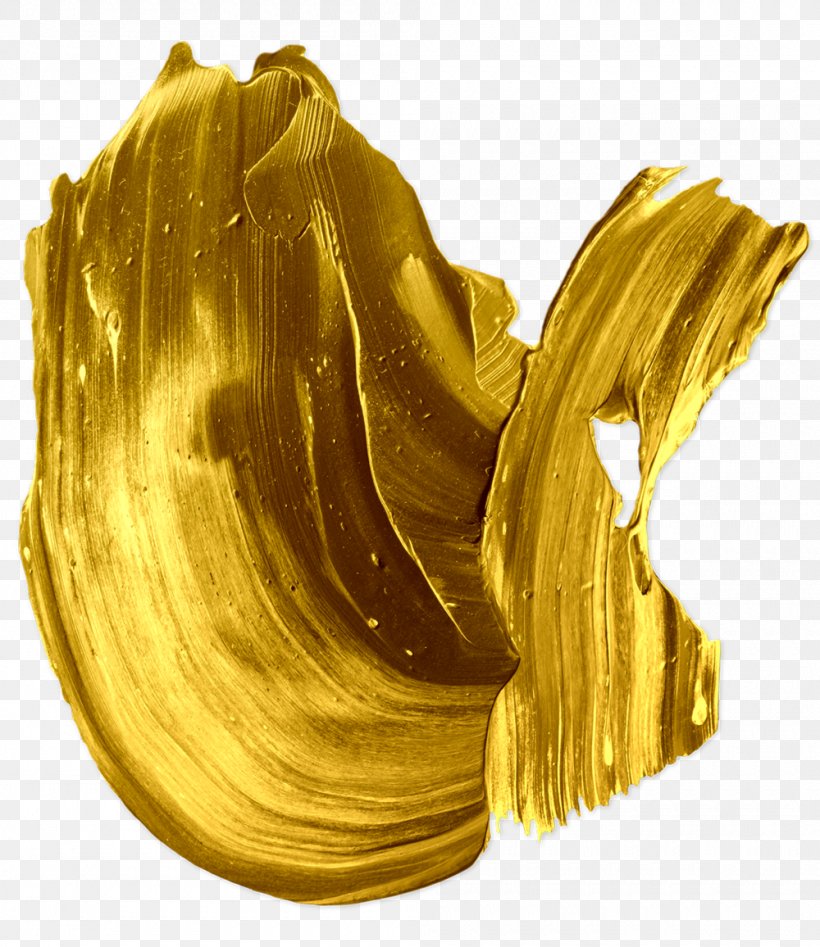 Paint Gold Food Coloring, PNG, 1000x1156px, Paint, Acrylic Paint, Brass, Brush, Color Download Free