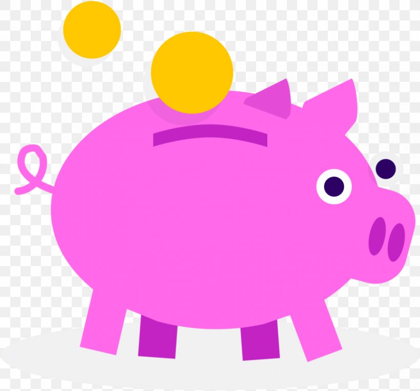 Piggy Bank, PNG, 864x806px, Pink, Cartoon, Livestock, Piggy Bank, Snout Download Free