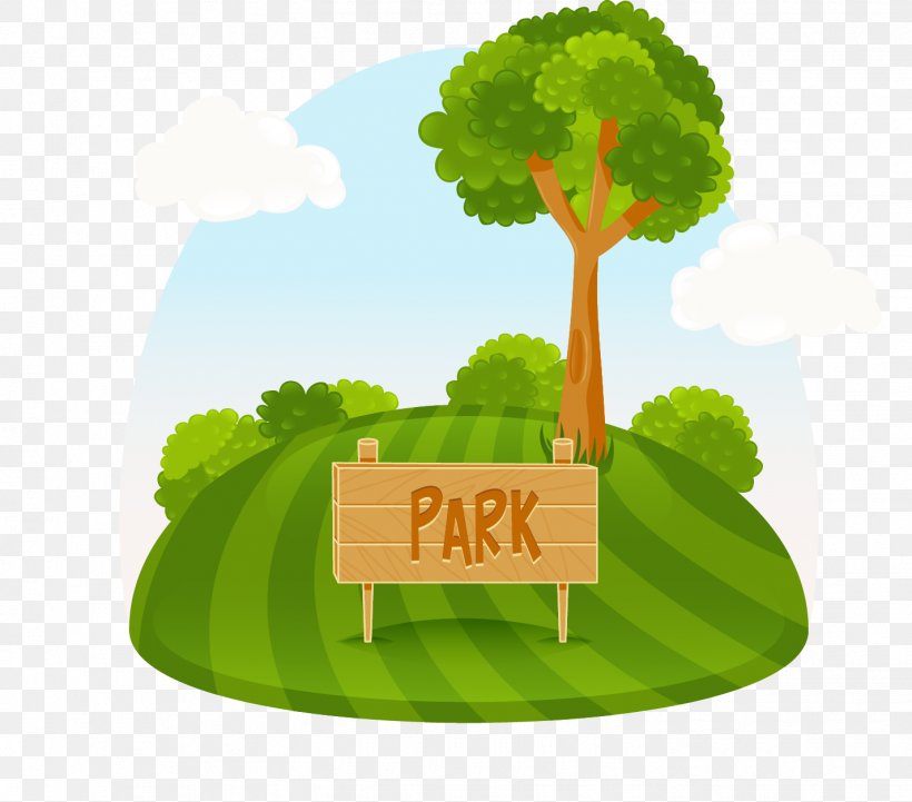 Amusement Park Tree Illustration, PNG, 1426x1255px, Park, Amusement Park, Brand, Cartoon, Energy Download Free