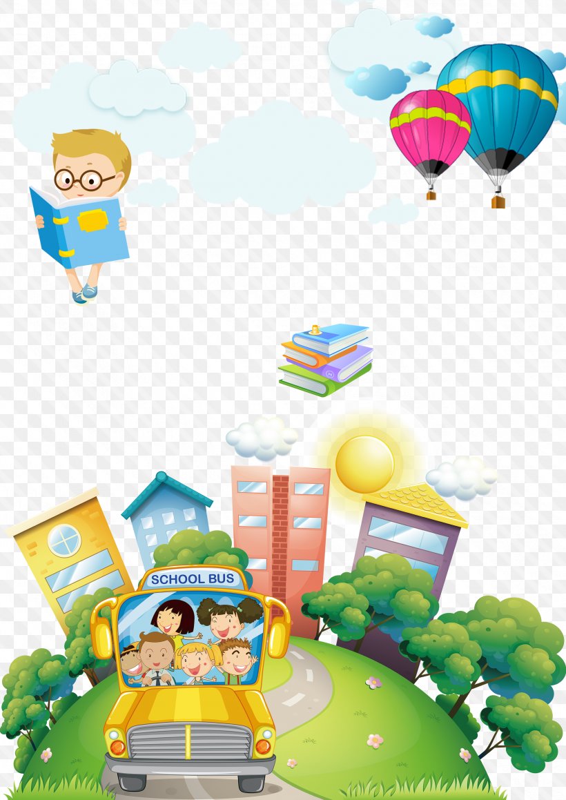 Cartoon Royalty-free Stock Photography Illustration, PNG, 2480x3508px, Cartoon, Art, Balloon, Building, Child Download Free