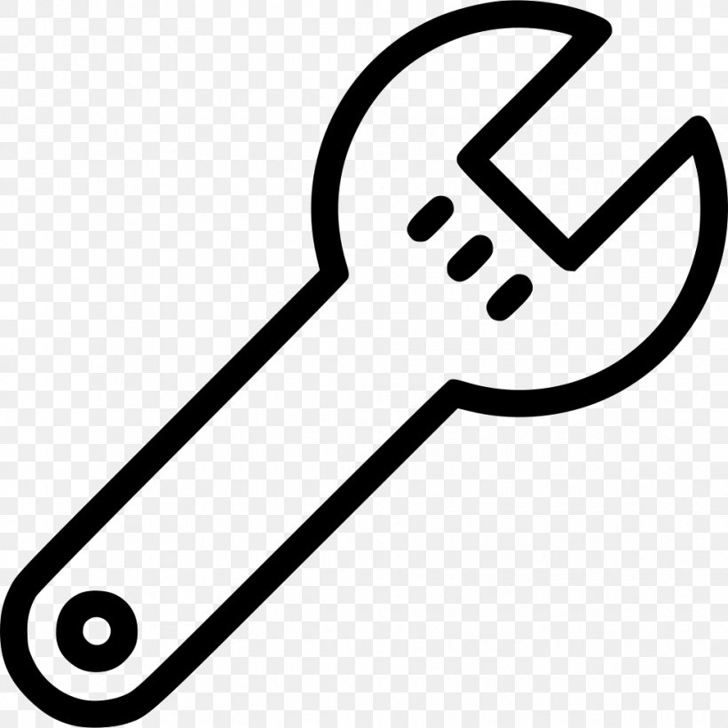 Gear Icon Wrench, PNG, 980x980px, Computer Program, Black, Line Art, Spanners, Upload And Download Download Free