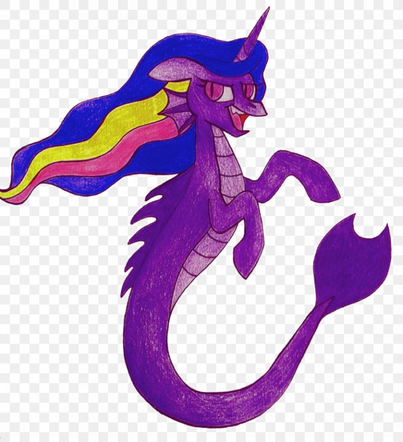 Seahorse Illustration Graphics Purple Animal, PNG, 853x937px, Seahorse, Animal, Animal Figure, Dragon, Fictional Character Download Free