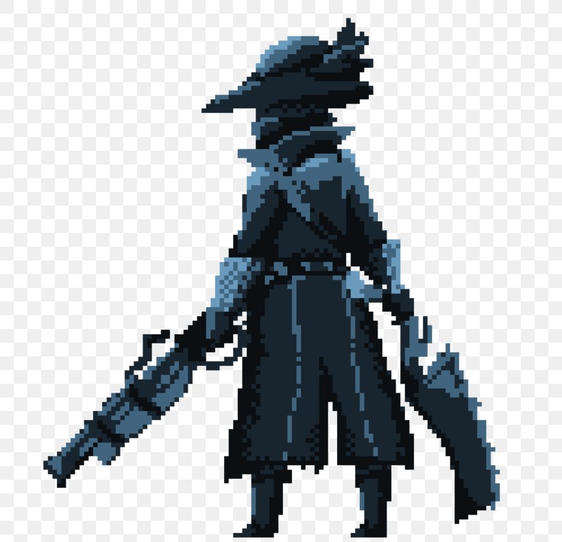 Bloodborne Pixel Art T-shirt, PNG, 811x791px, Bloodborne, Art, Art Game, Drawing, Game Download Free