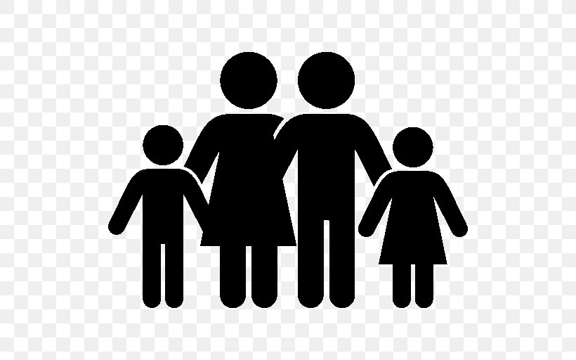 Family Child Father Mother, PNG, 512x512px, Family, Adoption, Area, Black And White, Brand Download Free