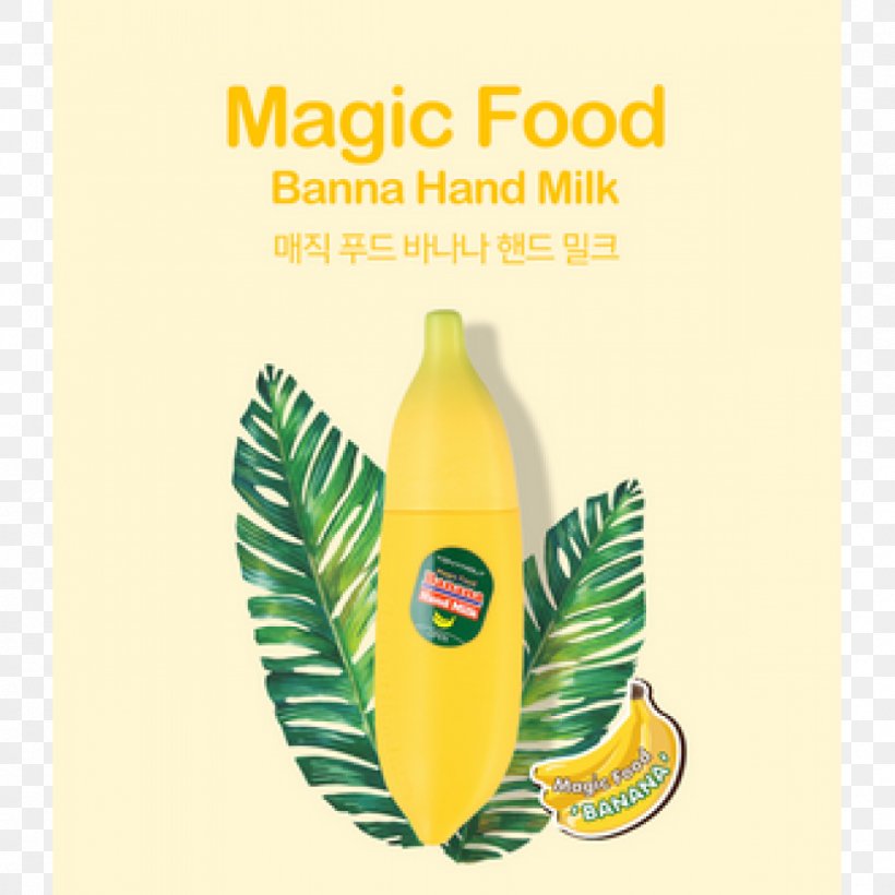 Green Tea Tony Moly Magic Food Banana Hand Milk Tony Moly Magic Food Banana Hand Milk TONYMOLY Co.,Ltd., PNG, 1000x1000px, Green Tea, Banana, Banana Family, Berry, Brand Download Free