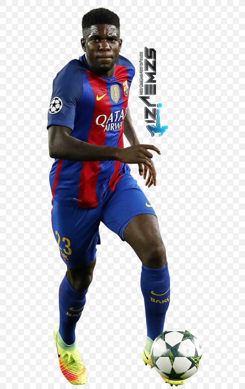 Samuel Umtiti FC Barcelona Football Player France, PNG, 571x1300px, Samuel Umtiti, Ball, Ball Game, Defender, Fc Barcelona Download Free