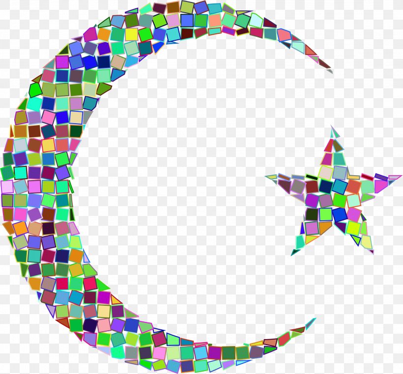 T-shirt Star And Crescent Mosaic Moon Clip Art, PNG, 2316x2153px, Tshirt, Art, Body Jewelry, Clothing, Crescent Download Free