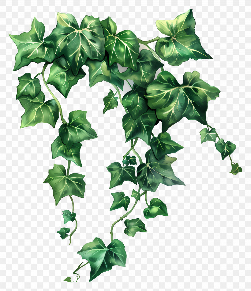 Ivy Vine - Hanging Green Ivy Plant PNG