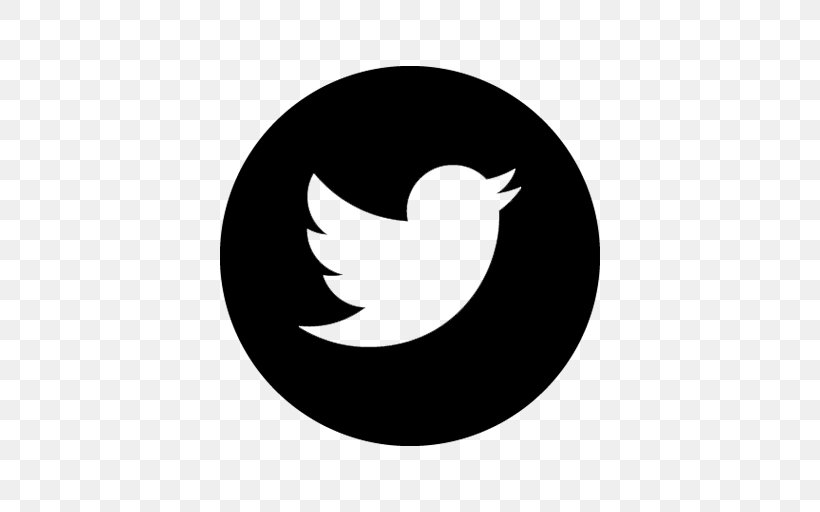 Social Media YouTube Advertising Communication, PNG, 512x512px, Social Media, Advertising, Beak, Bird, Black And White Download Free