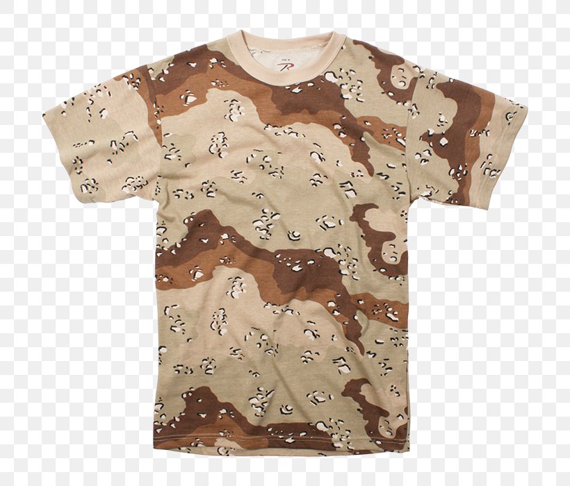 T-shirt Desert Camouflage Uniform Military Camouflage Desert Battle Dress Uniform, PNG, 700x700px, Tshirt, Army Combat Uniform, Battle Dress Uniform, Brown, Camouflage Download Free
