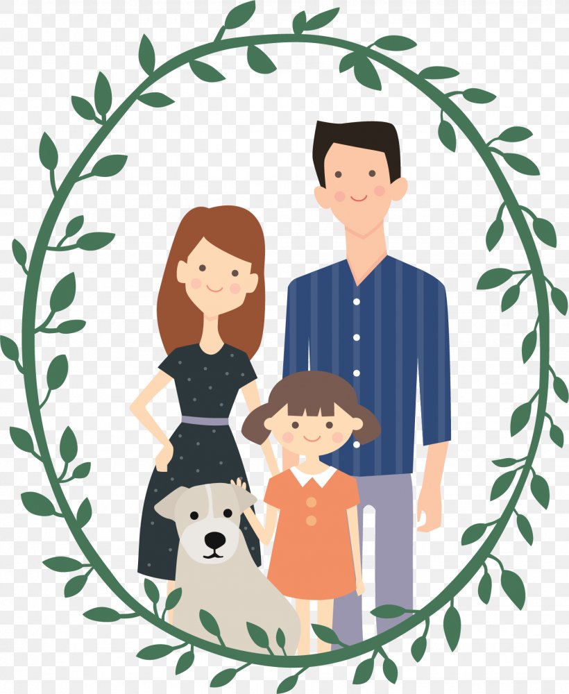 Family Drawing Illustration, PNG, 1533x1871px, Watercolor, Cartoon, Flower, Frame, Heart Download Free