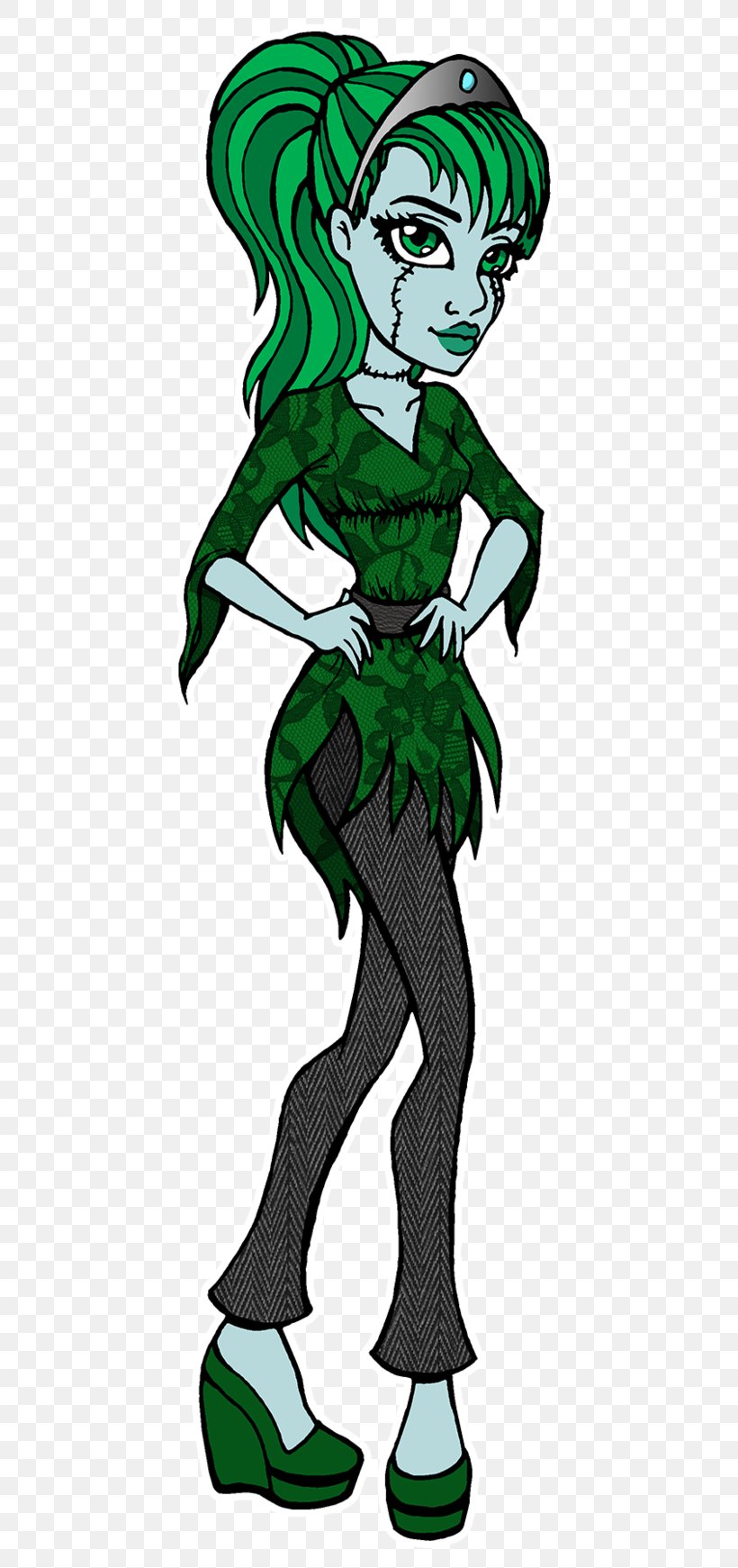 Green Leaf Costume Design Clip Art, PNG, 458x1741px, Green, Art, Artwork, Black, Black And White Download Free
