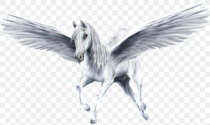 Pegasus Winged Unicorn Horse, PNG, 1300x773px, Pegasus, Art, Bellerophon, Black And White, Drawing Download Free
