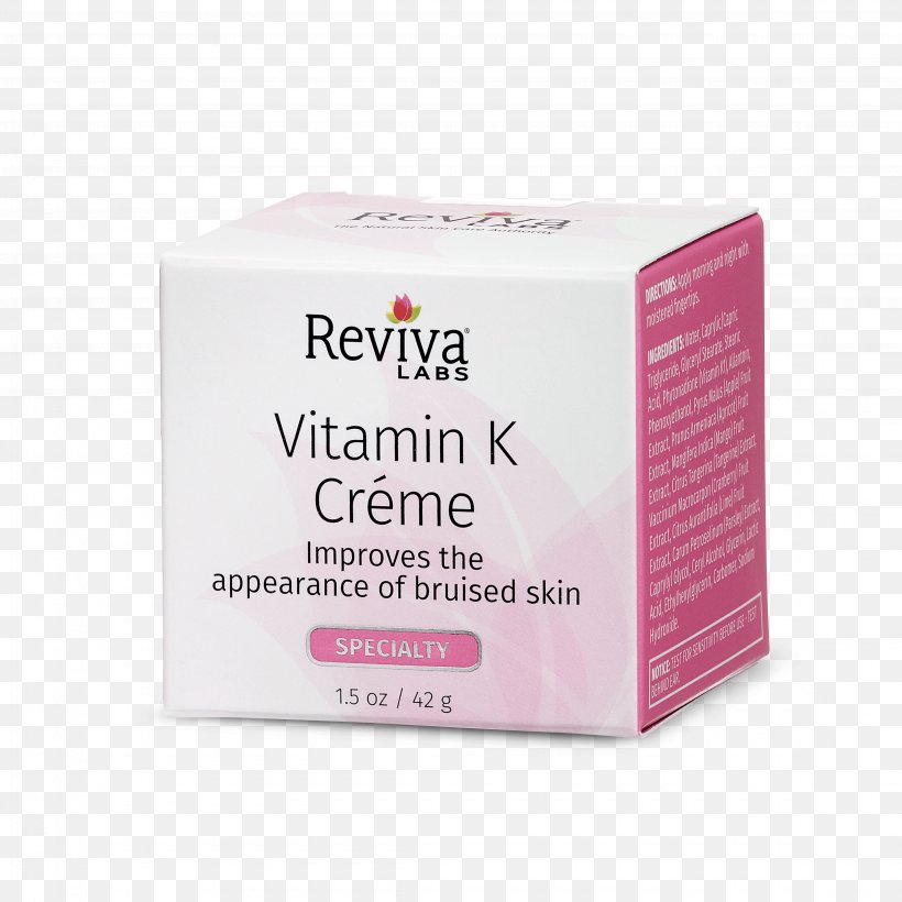 Reviva Labs Vitamin K Cream Reviva Labs Vitamin K Cream Ounce, PNG, 4500x4500px, Cream, Gram, Ounce, Room, Skin Care Download Free