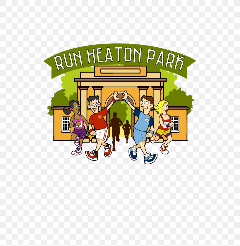 Heaton Park 5K 10K Run Running Great Manchester Run, PNG, 595x842px, 5k Run, 10k Run, Area, Art, Cartoon Download Free