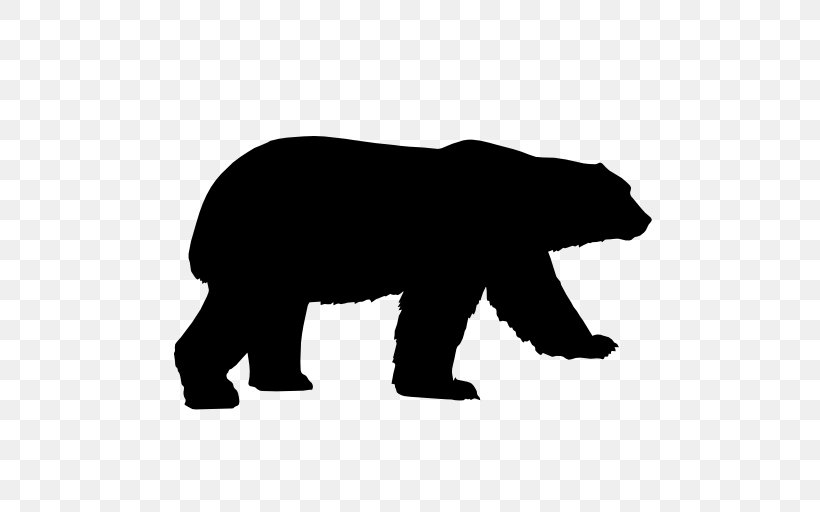 Polar Bear Cartoon, PNG, 512x512px, Bear, American Black Bear, Animal, Animal Figure, Brown Bear Download Free