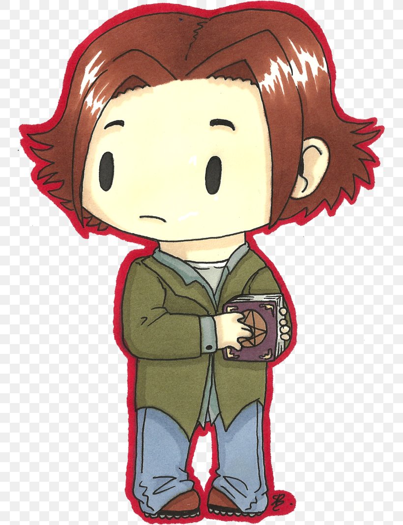 Sam Winchester Dean Winchester Castiel Cartoon Drawing, PNG, 747x1068px, Watercolor, Cartoon, Flower, Frame, Heart Download Free